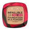 L&#039;Oréal Paris Infaillible 24H Fresh Wear Foundation In A Powder Puder za ženske 9 g Odtenek 250 Radiant Sand