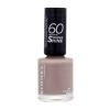 Rimmel London 60 Seconds Super Shine Lak za nohte za ženske 8 ml Odtenek 810 Grungy Grey