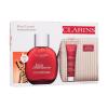 Clarins Aroma Eau Dynamisante Darilni set osvežilna meglica za telo 100 ml + gel za prhanje 30 ml + kozmetična torbica