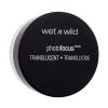 Wet n Wild Photo Focus Loose Setting Powder Puder v prahu za ženske 20 g Odtenek Translucent