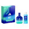 Adidas Vibes Energy Drive Darilni set parfumska voda 100 ml + gel za prhanje 100 ml