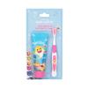 Pinkfong Baby Shark Darilni set zobna ščetka 1 kos + zobna pasta 75 ml poškodovana embalaža