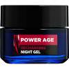 L&#039;Oréal Paris Men Expert Power Age Recharging Night Gel Gel za obraz za moške 50 ml