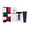 Tommy Hilfiger Impact SET1 Darilni set toaletna voda 100 ml + gel za prhanje 100 ml + toaletna voda 4 ml