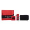 Mauboussin Pour Lui In Red Darilni set parfumska voda 100 ml + gel za prhanje 75 ml + parfumska voda 20 ml + torbica za čez ramo