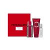 Ferragamo Ferragamo Red Leather Darilni set parfumska voda 100 ml + šampon in gel za prhanje 100 ml + parfumska voda 10 ml