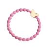 By Eloise London Gold Butterfly Elastika za lase za ženske 1 kos Odtenek Rose Pink