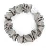 By Eloise London Silk Scrunchie Silver Heart Elastika za lase za ženske 1 kos Odtenek Moonlight