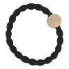 By Eloise London Letter Charms Gold Elastika za lase 1 kos Odtenek Z Black