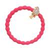 By Eloise London Bling Charms Gold Diamanté Bird Elastika za lase za ženske 1 kos Odtenek Neon Peach