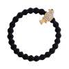 By Eloise London Bling Charms Gold Diamanté Bird Elastika za lase za ženske 1 kos Odtenek černá