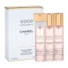 Chanel Coco Mademoiselle 3x 20 ml Parfumska voda za ženske polnilo 20 ml