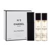 Chanel No.5 Eau Premiere Parfumska voda za ženske &quot;zasuči in razprši&quot; 3x20 ml