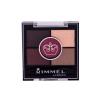 Rimmel London Glam Eyes HD Senčilo za oči za ženske 3,8 g Odtenek 022 Brixton Brown