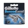 Gillette Sensor Excel Nadomestne britvice za moške 3 kos
