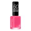 Rimmel London 60 Seconds Super Shine Lak za nohte za ženske 8 ml Odtenek 407 Hot Tropicana