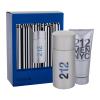 Carolina Herrera 212 NYC Men Darilni set toaletna voda 100 ml + gel po britju 100 ml