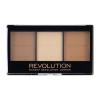 Makeup Revolution London Ultra Sculpt &amp; Contour Kit Paletka za konturing za ženske 11 g Odtenek C04 Ultra Light/Medium