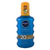 Nivea Sun Protect &amp; Dry Touch Invisible Spray SPF20 Zaščita pred soncem za telo 200 ml