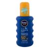 Nivea Sun Kids Protect &amp; Care Sun Spray SPF50+ Zaščita pred soncem za telo za otroke 200 ml