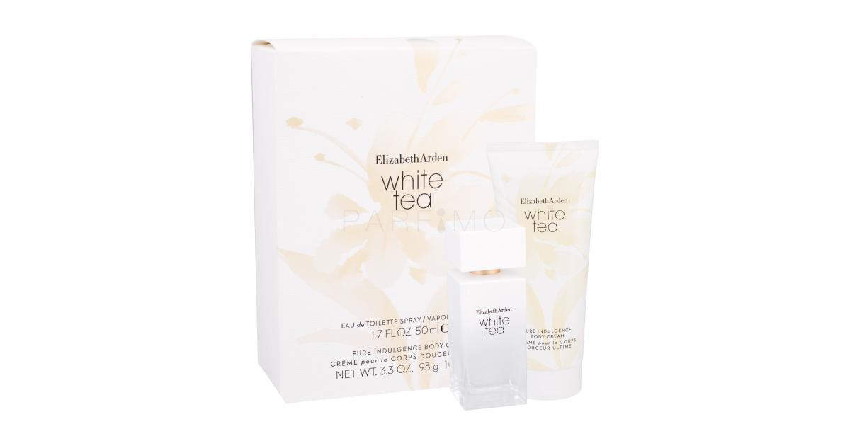 Elizabeth Arden White Tea Darilni set toaletna voda 50 ml + krema za telo 100 ml Spleticna.si