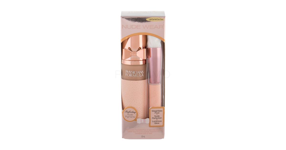 Physicians Formula Nude Wear Touch of Glow Darilni set tekoči puder 30