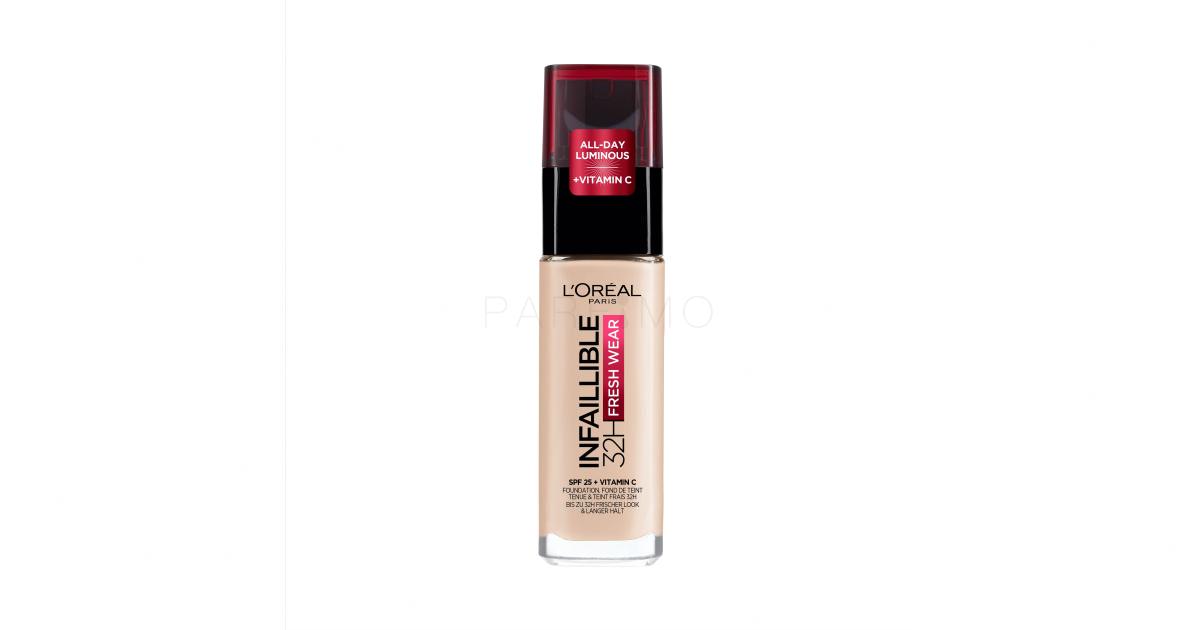 L Oréal Paris Infaillible 32h Fresh Wear Spf25 Puder Za ženske 30 Ml Odtenek 15 Porcelain