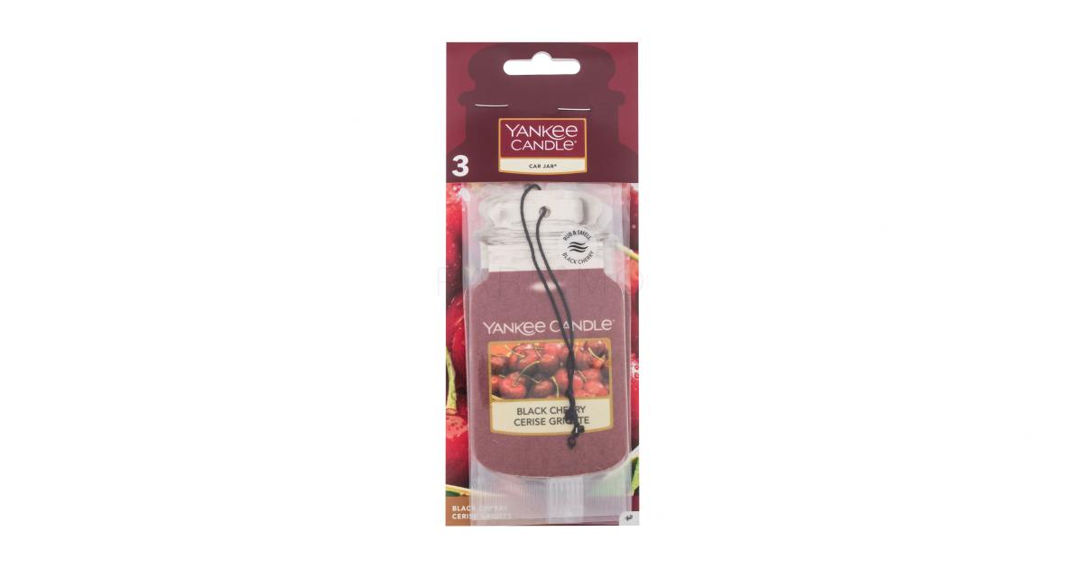 Yankee Candle Black Cherry Car Jar Osvežilci za avtomobil Spleticna.si
