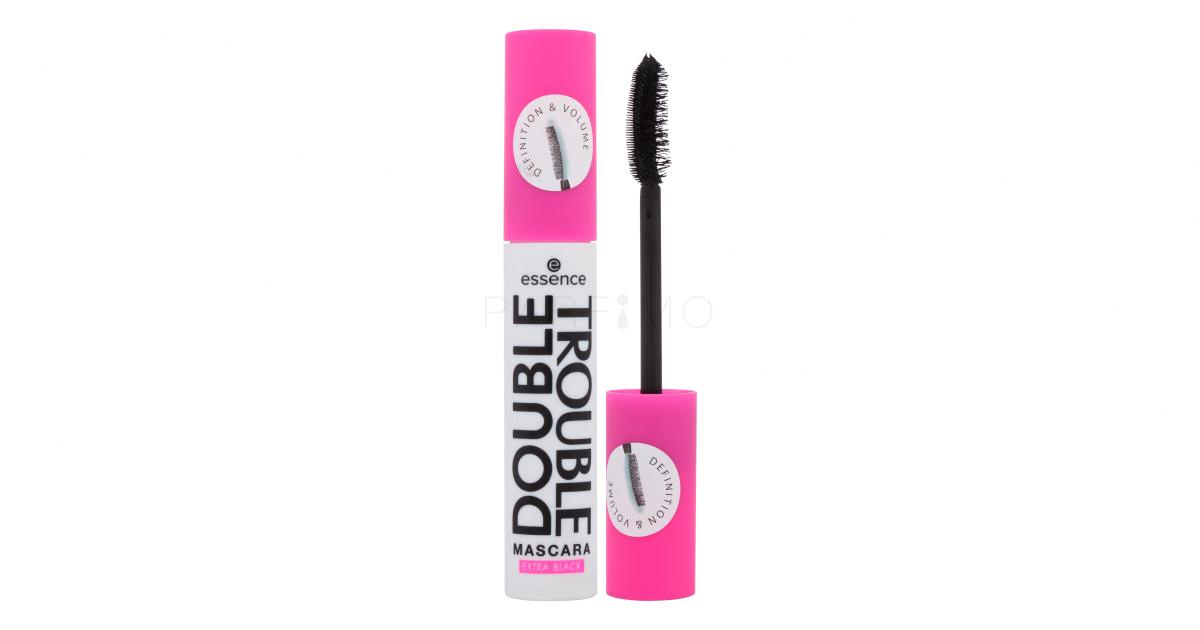 Essence Double Trouble Maskara za ženske 12 ml Odtenek Extra Black
