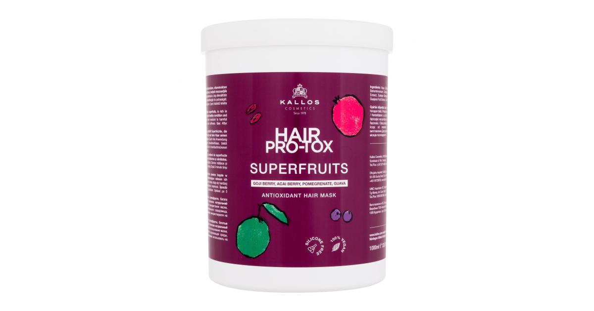 Kallos Cosmetics Hair ProTox Superfruits Antioxidant Hair Mask Maska
