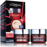 L'Oréal Paris Revitalift Laser X3 Day Cream Darilni set dnevna krema za obraz Revitalift Laser X3 50 ml + nočna krema za obraz Revitalift Laser X3 50 ml