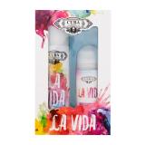 Cuba La Vida Darilni set parfumska voda 100 ml + antiperspirant 50 ml
