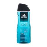 Adidas Ice Dive Shower Gel 3-In-1 Gel za prhanje za moške 400 ml