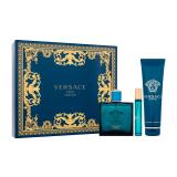 Versace Eros Darilni set parfum 100 ml + parfum 10 ml + gel za prhanje 150 ml