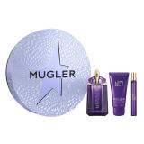 Mugler Alien Darilni set parfumska voda 60 ml + losjon za telo 50 ml + parfumska voda 10 ml
