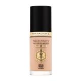 Max Factor Facefinity All Day Flawless SPF20 Puder za ženske 30 ml Odtenek N55 Beige