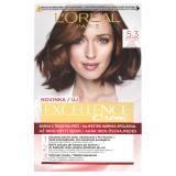 L'Oréal Paris Excellence Creme Triple Protection Barva za lase za ženske 48 ml Odtenek 5,3 Natural Light Golden Brown