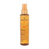 NUXE Sun Tanning Oil SPF10 Zaščita pred soncem za telo 150 ml