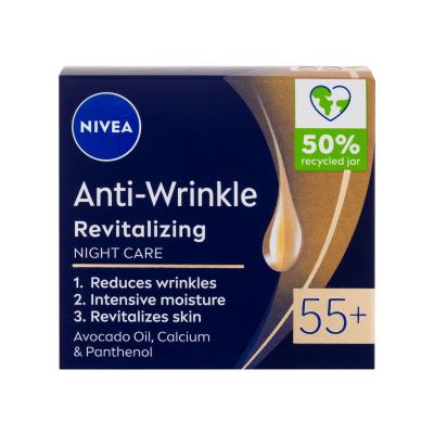 Nivea Anti-Wrinkle Revitalizing Nočna krema za obraz za ženske 50 ml