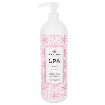 Kallos Cosmetics SPA Beautifying Shower Cream Krema za prhanje za ženske 1000 ml