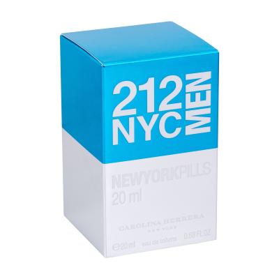 Carolina Herrera 212 NYC Men Pills Toaletna voda za moške 20 ml