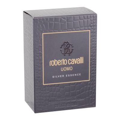 Roberto Cavalli Uomo Silver Essence Toaletna voda za moške 60 ml