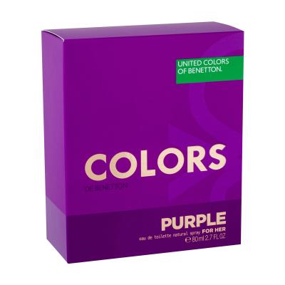 Benetton Colors de Benetton Purple Toaletna voda za ženske 80 ml