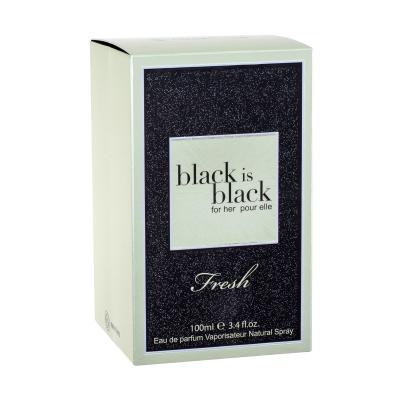 Nuparfums Black is Black Fresh Parfumska voda za ženske 100 ml