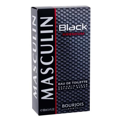 BOURJOIS Paris Masculin Black Premium Toaletna voda za moške 100 ml