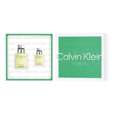 Calvin Klein Eternity For Men Darilni set toaletna voda 100 ml + toaletna voda 30ml