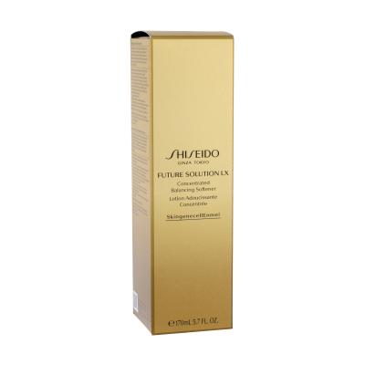 Shiseido Future Solution LX Concentrated Balancing Softener Losjon in sprej za obraz za ženske 170 ml poškodovana škatla