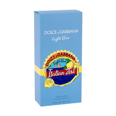 Dolce&amp;Gabbana Light Blue Italian Zest Toaletna voda za ženske 50 ml