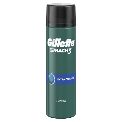 Gillette Mach3 Extra Comfort Gel za britje za moške 200 ml
