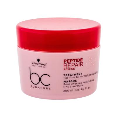 Schwarzkopf Professional BC Bonacure Peptide Repair Rescue Maska za lase za ženske 200 ml